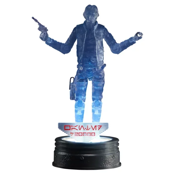 Star Wars Holocomm Collection Han Solo with Light-Up Holopuck, The Black Series