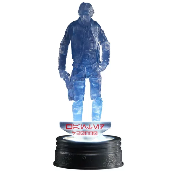 Star Wars Holocomm Collection Han Solo with Light-Up Holopuck, The Black Series