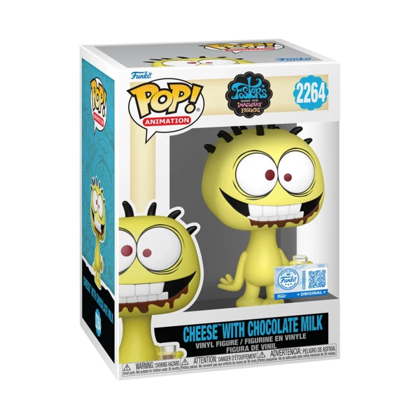 Funko Pop! Cheese with Chocolate Milk, Animation