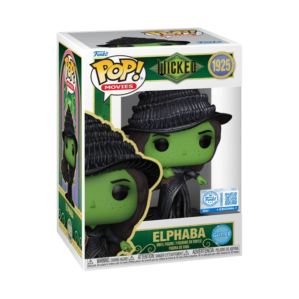Funko Pop! Elphaba (Glitter), Wicked: For Good