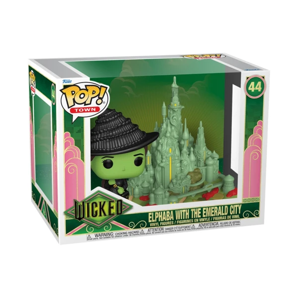 Funko Pop! TOWN Elphaba with The Emerald City, Wicked