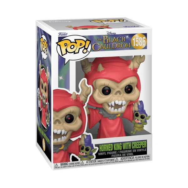 Funko Pop! Horned King with Creeper - The Black Cauldron, Disney Anniversaries 2025