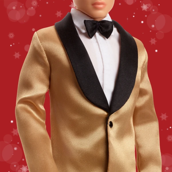Barbie 2025 Holiday Ken, Dark Brown Hair, Holiday Barbie