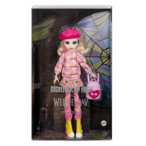 Monster High Enid Sinclair in Pink Fashion (Netflix), Wednesday