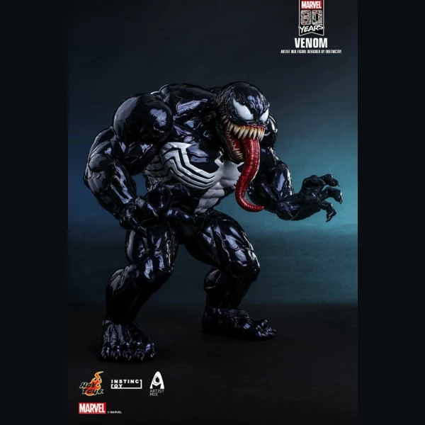 Hot Toys Venom Artist Mix Figure Designed by INSTINCTOY, Marvel Comics 80th Anniversary