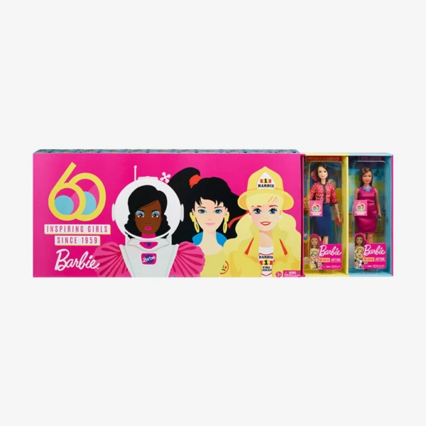 Barbie 60th Anniversary Careers Limited Edition Bundle, Anniversary Dolls