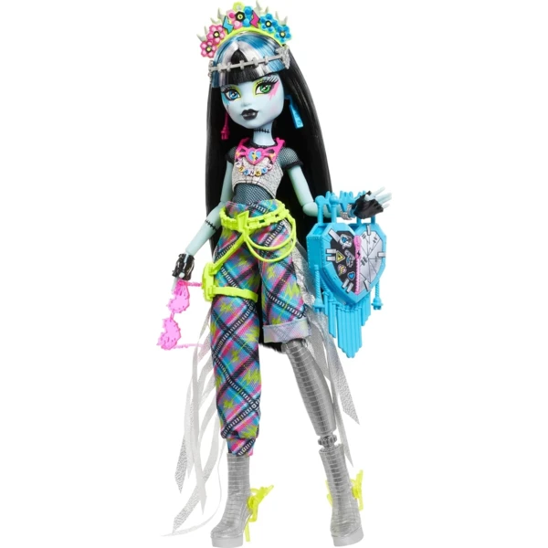 Monster High Frankie Stein with Festival Themed Accessories, Monster Fest