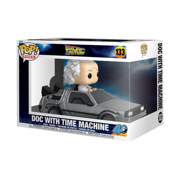 Funko Pop! Doc with Time Machine Back to the Future
