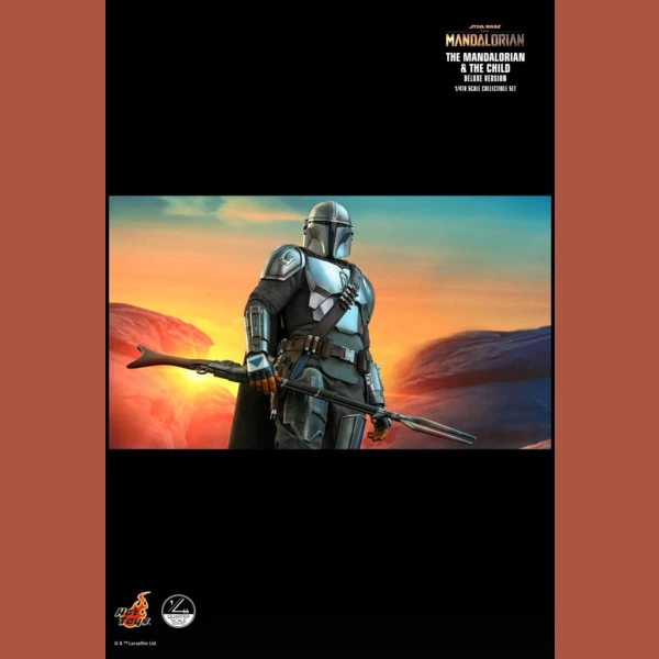 Hot Toys The Mandalorian & Grogu (Deluxe Version), Star Wars: The Mandalorian