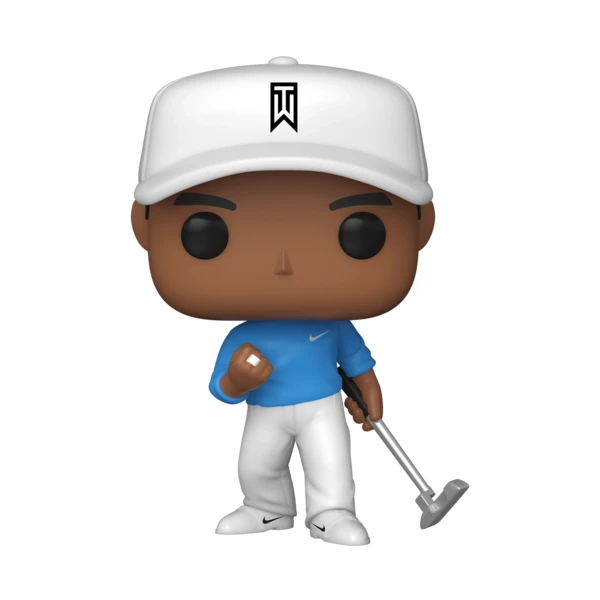 Funko Pop! Tiger Woods In Blue Shirt, Golf Legends