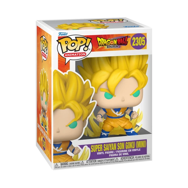 Funko Pop! Super Saiyan 2 Son Goku (Mini), Dragon Ball DAIMA
