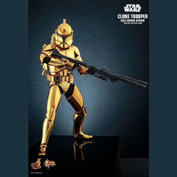 Hot Toys Clone Trooper (Gold Chrome Version), Star Wars