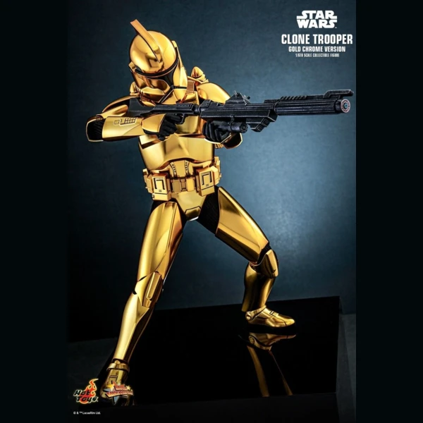Hot Toys Clone Trooper (Gold Chrome Version), Star Wars