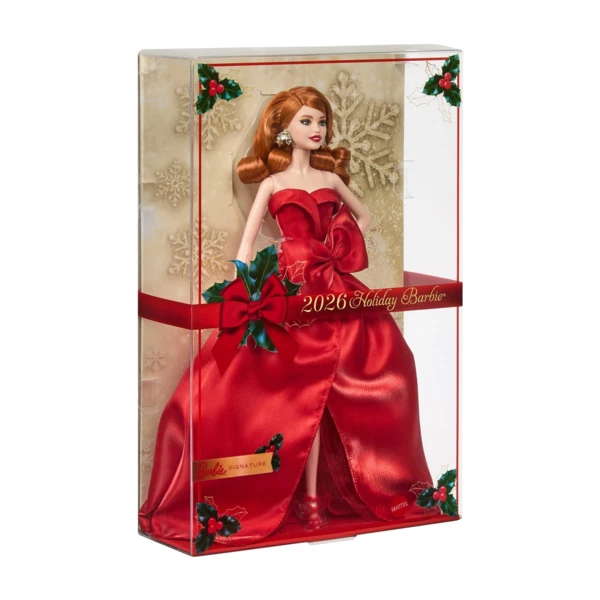 2026 Holiday Barbie with Red Hair