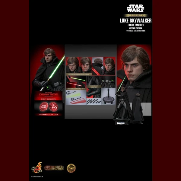 Hot Toys Luke Skywalker (Dark Empire), Artisan Edition, Star Wars