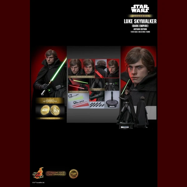 Hot Toys Luke Skywalker (Dark Empire), Artisan Edition, Star Wars