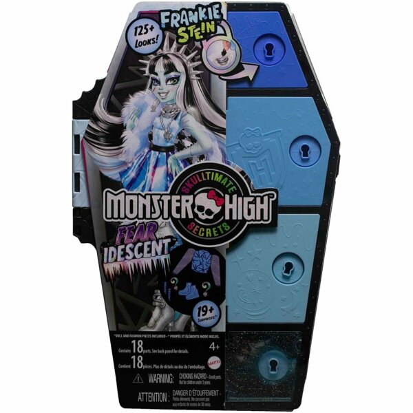 Monster High Frankie Stein, Fearidescent Series, Skulltimate Secrets