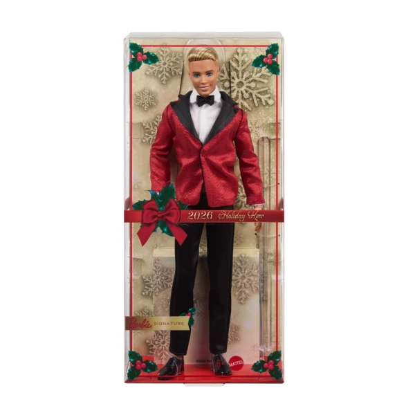 Barbie 2026 Holiday Ken with Blonde Hair, Holiday Barbie