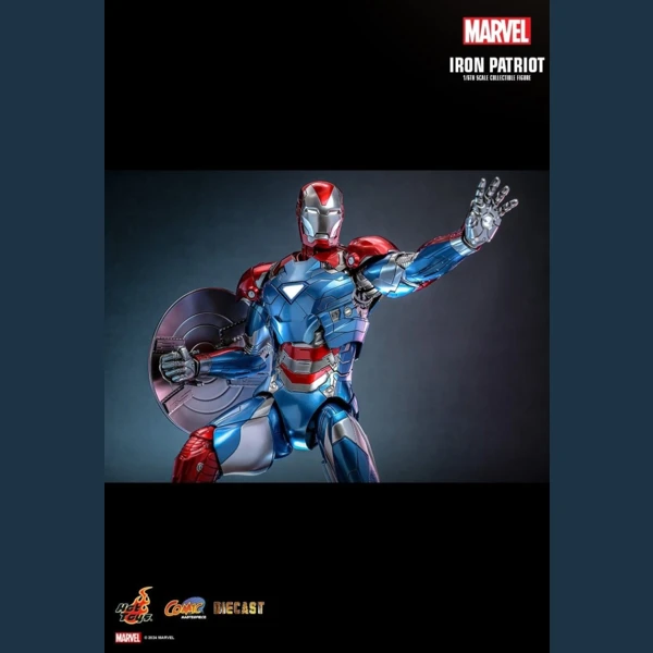 Hot Toys Iron Patriot,  Marvel Comics 