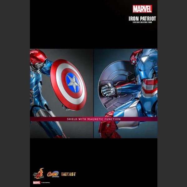 Hot Toys Iron Patriot,  Marvel Comics 