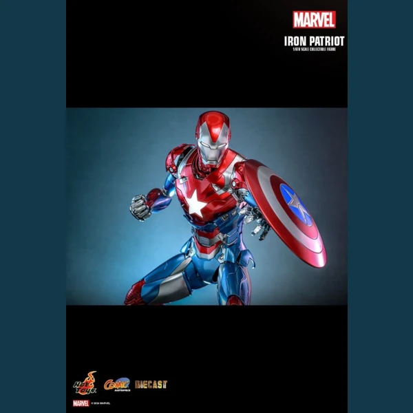 Hot Toys Iron Patriot,  Marvel Comics 