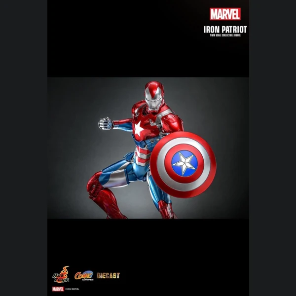 Hot Toys Iron Patriot,  Marvel Comics 