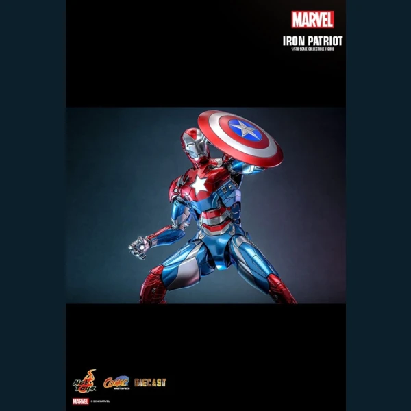 Hot Toys Iron Patriot,  Marvel Comics 