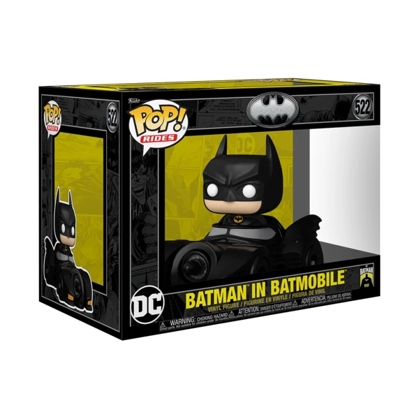 Funko Pop! RIDE Batman In Batmobile, Batman 85th Anniversary