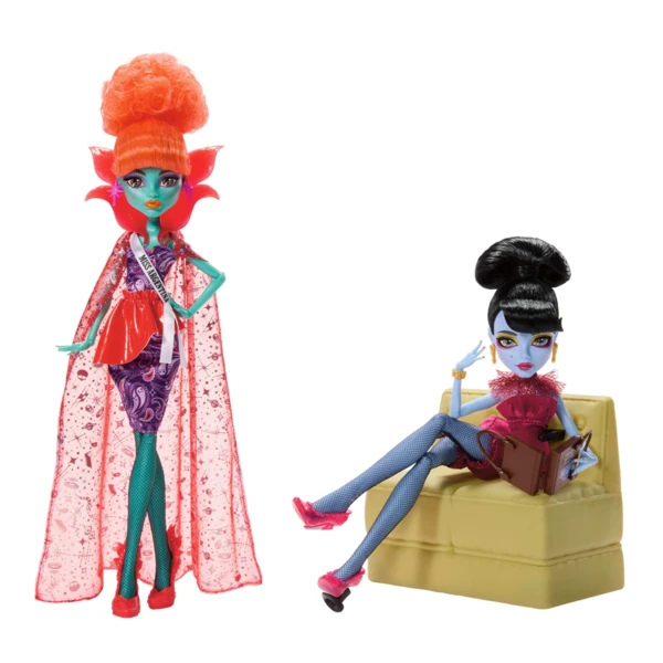 Monster High Beetlejuice Waiting Room 2-Pack, Skullector