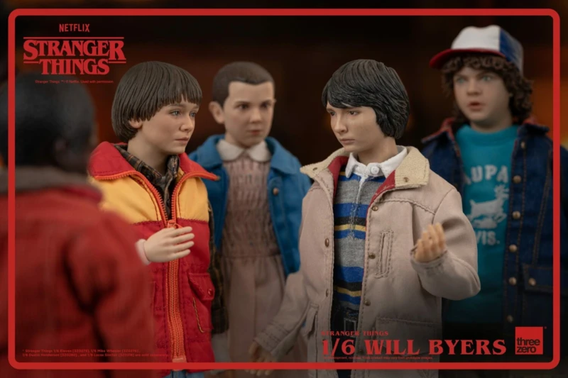 A collection of action toys for Netflix "Stranger Things" fans