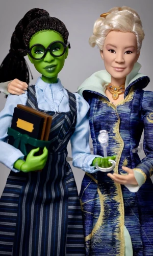 Recenzja 2-paku Wicked Elphaba & Madam Morrible, Mattel 2024