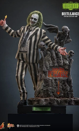 Beetlejuice Returns: The Cult Classic Reimagined in Beetlejuice Beetlejuice (2024) with Hot Toys