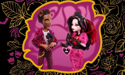 Love is scary! Monster High Draculaura and Clawdeen Wolf Howliday Love 2 Pack!