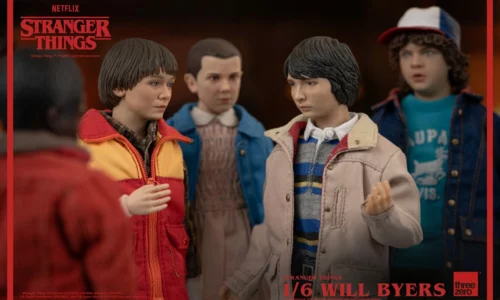 A collection of action toys for Netflix "Stranger Things" fans