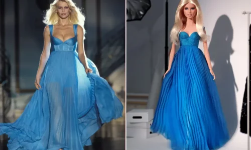 Barbie inspired by iconic supermodel Claudia Schiffer
