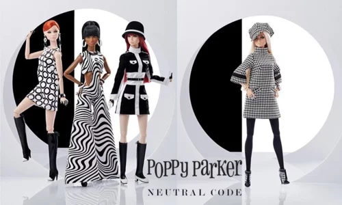 Black and White Mood with Poppy Parker "Neutral Code"