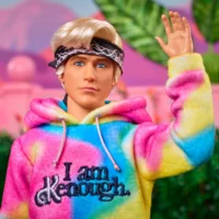 Ken Doll Wearing “I Am Kenough” Hoodie with Ryan Gosling's Face! Preorder is open!