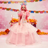 "Рожева магнолія" Día De Muertos 2023 для членів клубу Mattel Creations!