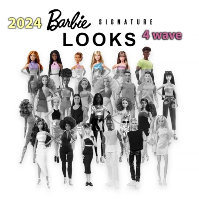 Recenzja Barbie Looks 4 wave, Mattel 2024