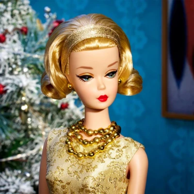 Christmas with Barbie: the third doll of the "12 Days" series