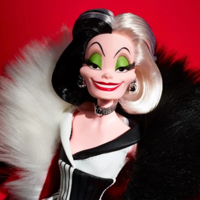 Cruella De Vil continues Mattel's Disney Darkness Descends series