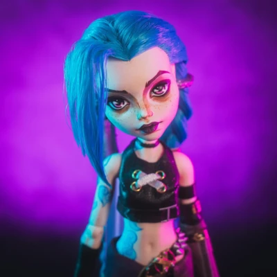 Arcane Jinx - OOAK Monster High: This is unbeatable!