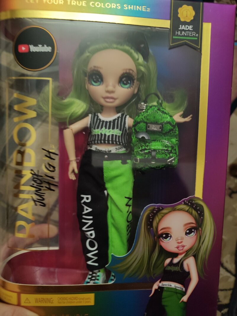 Лялька підліток Rainbow high doll Jade