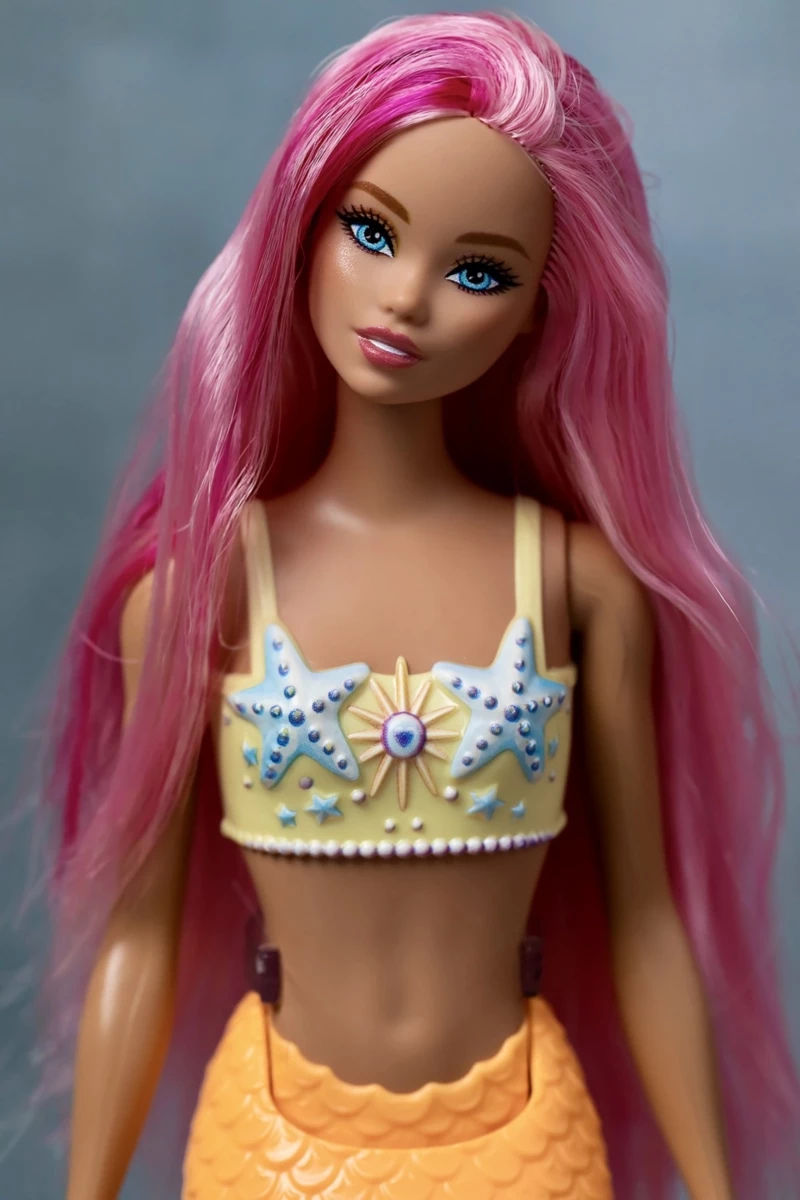 Recenzja Barbie Syrenka, Odile HRR05, Mattel 2023-2024