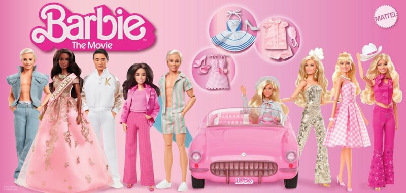 The first photos of dolls from the Barbie The Movie series from Mattel💞