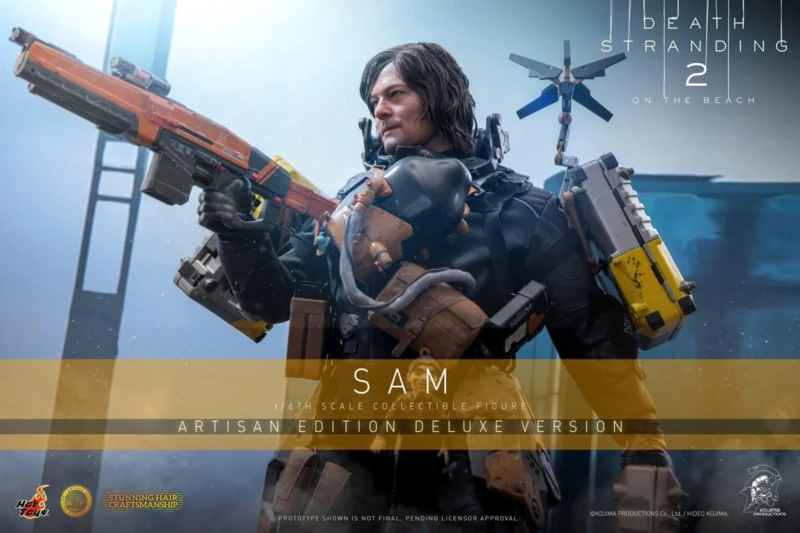 Sam z Death Stranding 2: Na plaży od Hot Toys
