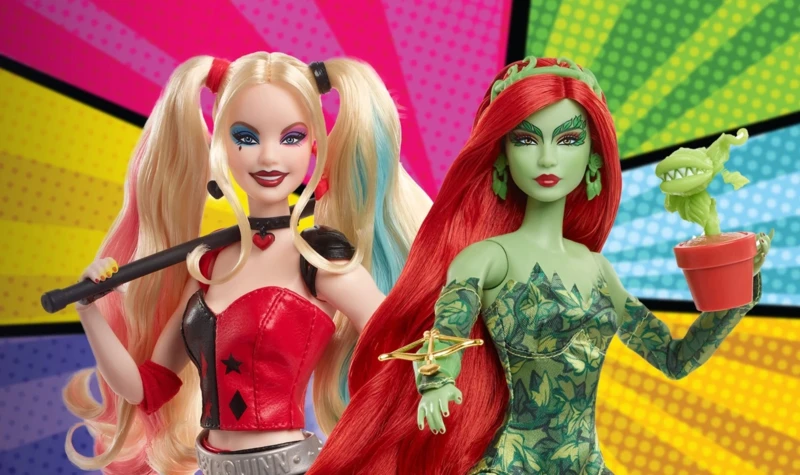 Barbie Harley Quinn i Poison Ivy: najbardziej poszukiwani złoczyńcy w Gotham