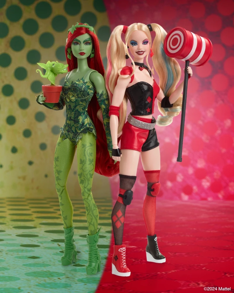 Barbie Harley Quinn i Poison Ivy: najbardziej poszukiwani złoczyńcy w Gotham