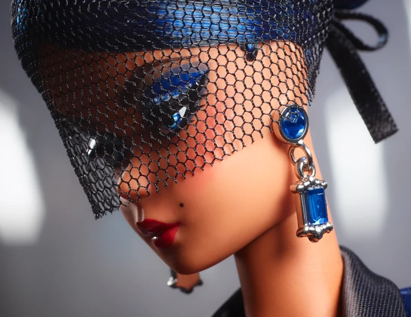 Anniversary "Sapphire" Barbie adds to the Fashion Model Collection: a celebration of 65 years of elegance!