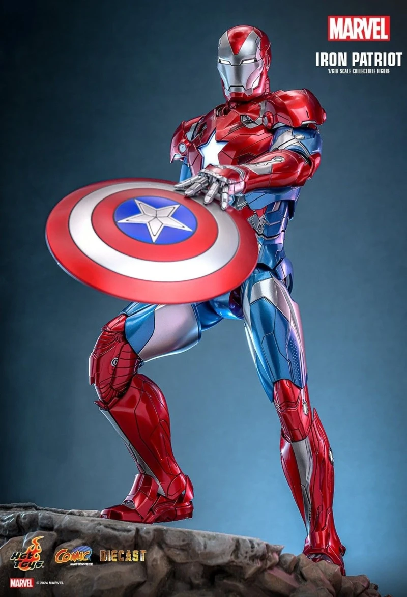 Hot Toys Iron Patriot (CMS021D68) Marvel Comics series